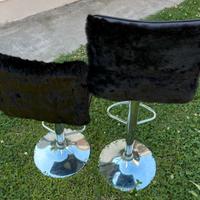 Sgabelli bar colore Brown pelliccia