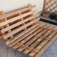 Divano-letto 3 soluzoni: panca/ futon/reclinato