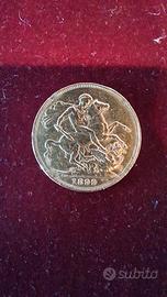 1899 - Sterlina d'oro