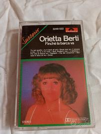 musicassetta Orietta Berti finché la barca va 