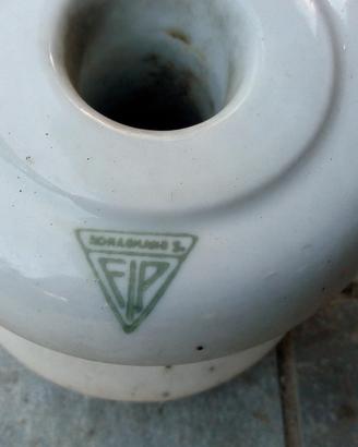 Isolatore in ceramica vintage