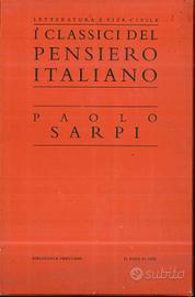 Opere - Paolo Sarpi (Biblioteca Treccani 2006)