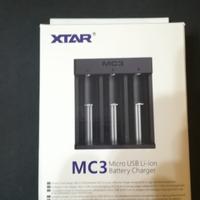 XTAR MC3 caricatore batterie a litio