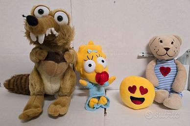 Peluche misti in blocco