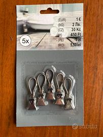 Clips per asciugamano / tenda - 70% Acciaio.