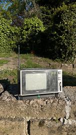 TV MIVAR Hyper B/N vintage anni 80 portatile