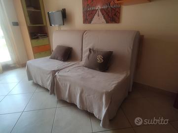 2 poltrone letto singolo una piazza