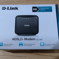 Modem Router D-Link ADSL2/2+ interfaccia ethernet