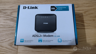 Modem Router D-Link ADSL2/2+ interfaccia ethernet