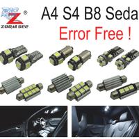 KIT 19 LAMPADE LED INTERNE PER AUDI A4 B8 8K2 S4 S
