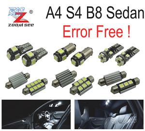 KIT 19 LAMPADE LED INTERNE PER AUDI A4 B8 8K2 S4 S