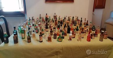 Collezione bottiglie mignon