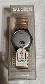 Orologio Swatch Silver Plate Gent Flex GM130