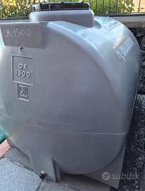 Cisterna Diliberto or 1500 LT in polietilene