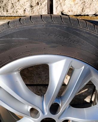 
Cerchi lega 17” originali Qashqai+ nexen 215/60