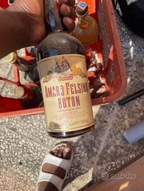 Bottiglie alcol vintage