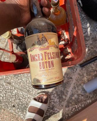 Bottiglie alcol vintage