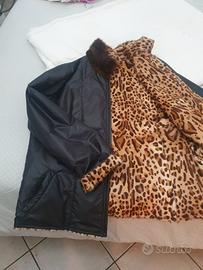 giacca donna foderata internamente in visone rever