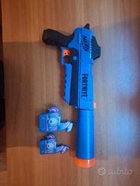 Nerf Fortnite SP-R Silenziata - con bersagli 