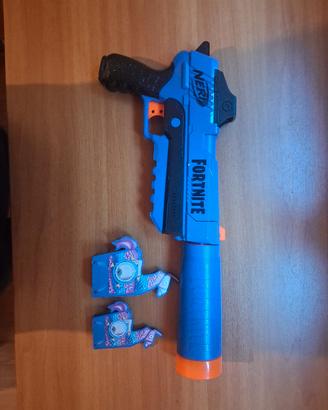 Nerf Fortnite SP-R Silenziata - con bersagli 