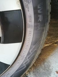 4 cerchi originali Audi con gomme