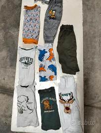 Set lotto 8 pezzi Felpe 2 anni t-.shirt jurassic - Tutto per i bambini ...