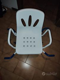 Seggiolino girevole per vasca da bagno
