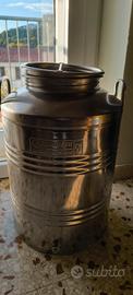 fusto inox 50 litri