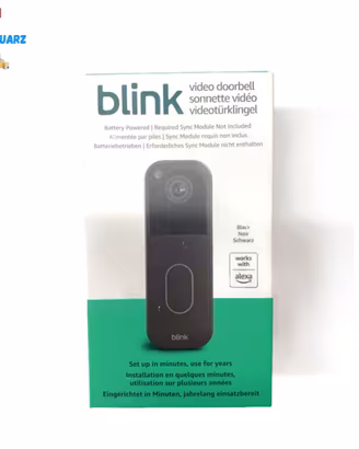 Blink Video Doorbell 1440p HD Alexa WiFi Sigillato