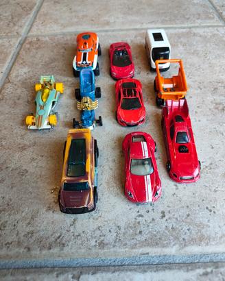 10 Macchinine Hotwheels