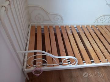 Letto allungabile singolo ferro battuto Ikea