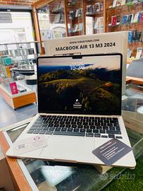MacBook Air 13 2024 M3 8-256GB usato 