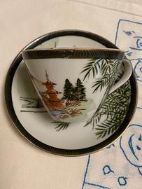 Servizio da the giapponese Kutani