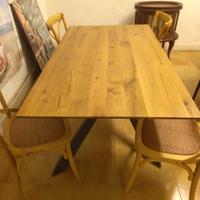 TAVOLO NUOVO ROVERE MASSELLO STRAORDINARIO