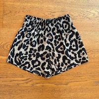 Pantaloni corti/ shorts leopardati donna