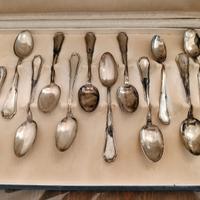 CUCCHIAINI D'ARGENTO