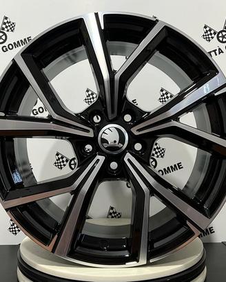 4 Cerchi in lega SKODA Karoq Octavia Kodiaq da 18