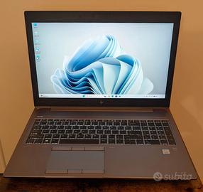 HP ZBook 15 G5 Workstation-i7-8750H/24/512/P1000