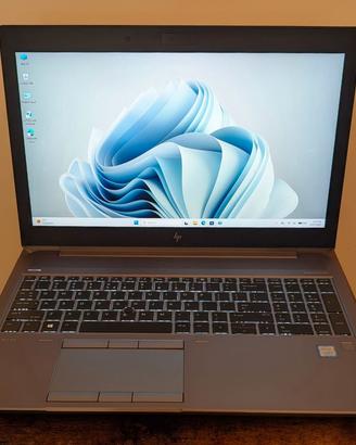 HP ZBook 15 G5 Workstation-i7-8750H/24/512/P1000