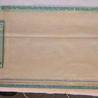 Vassoio in Vetro di Murano Verde Acqua 