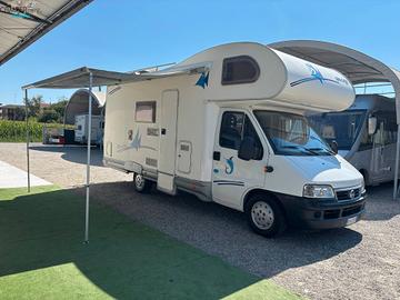 ELNAGH MARLIN 64 - mansardato con letti a castello
