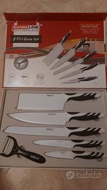 Set 5 Coltelli da Cucina Swiss Line Svizzera Nuovi