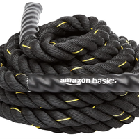 Amazon Basics - Battle Rope, fune pesante da allen