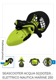 Seascooter Nautica Marine 250