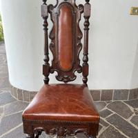 Sedia Trono in legno