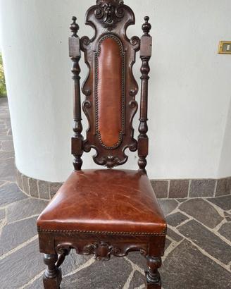 Sedia Trono in legno