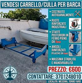 Carrello /  Culla per barca fino a 1500 kg