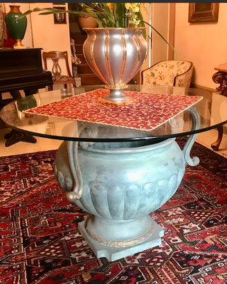 MAESTOSAconsolleMEDICIinCRISTALLO/CERAMICAanni50