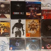 Collezione Resident evil ps2, ps3, ps4 +accessori