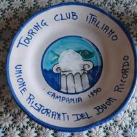 Piatto regionale del Buon Ricordo 1990 Campania